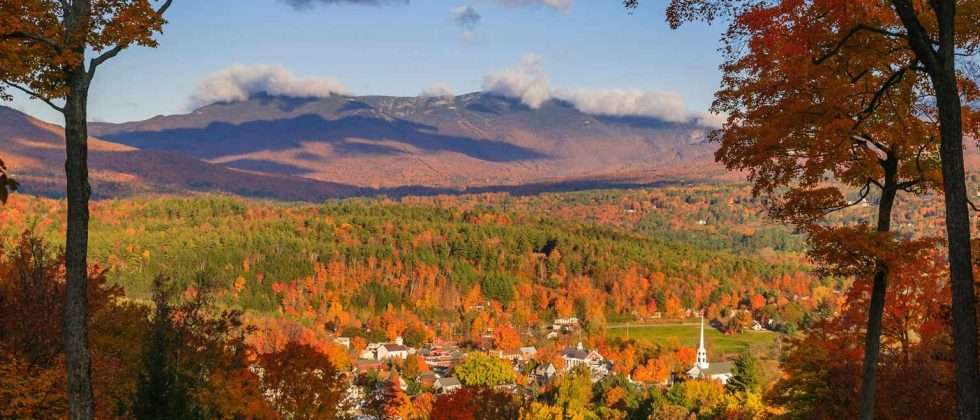 Hiking View of Mad River Valley