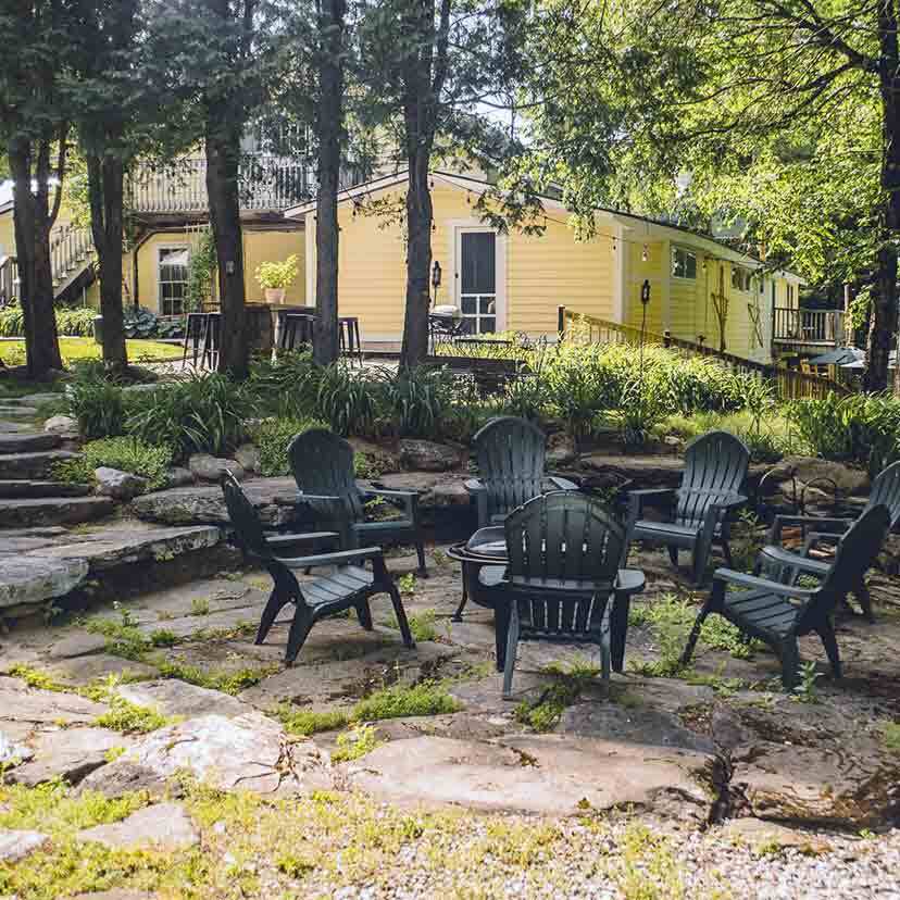 Exterior of Tucker Hill Lodge