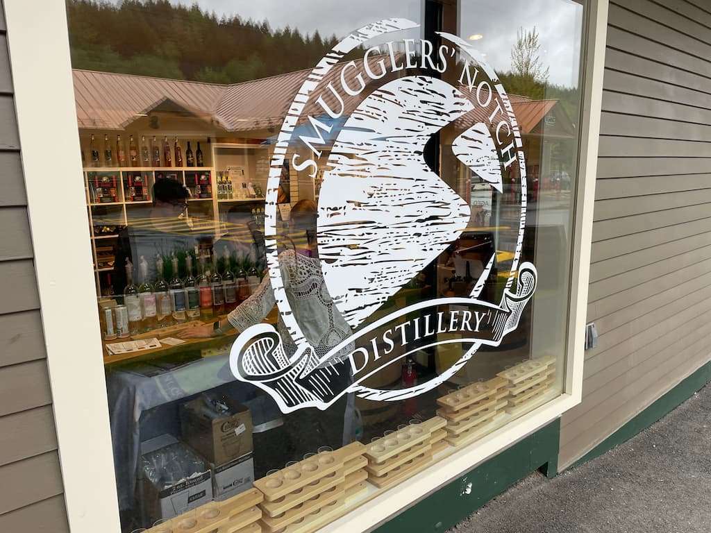 Smugglers Notch Distillery tasting room in Vermont